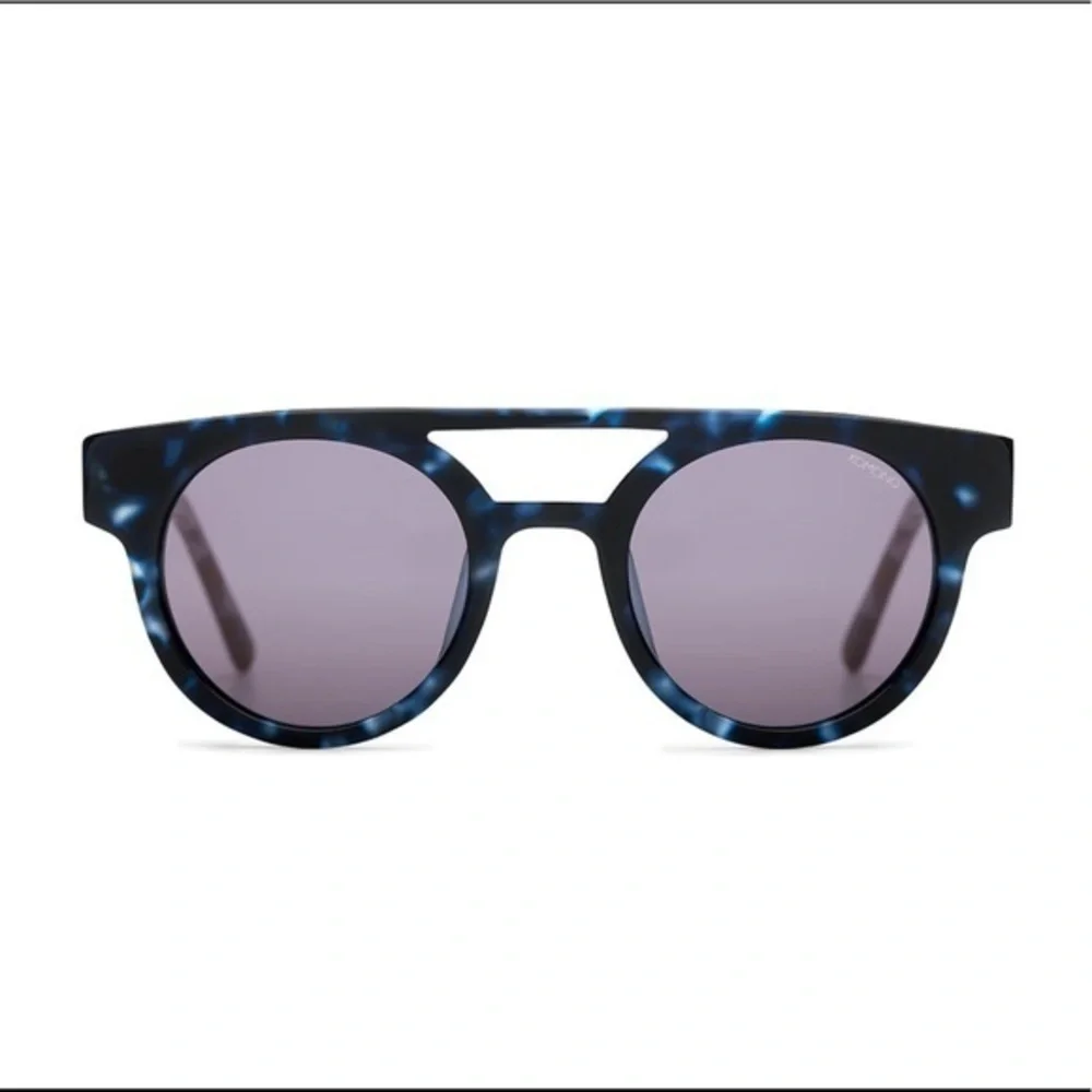 KOMONO DREYFUSS sunglasses Blue & Black NEW NWT round